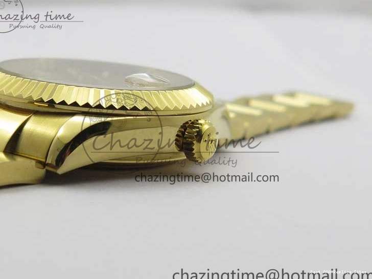 Best AAA Replica Sites YG 326934 Sky-Dweller YG on TravelReady Bracelet 2785 Dial A23J Gold AIF to 1217